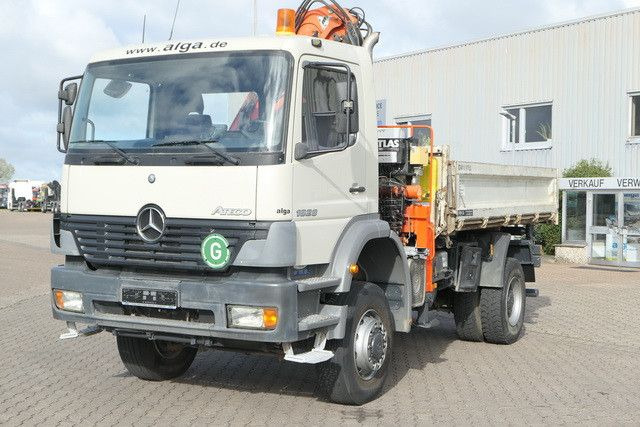 Mercedes-Benz 1828 Atego 4x4, Atlas AK 105.1, Funk, Hydr., AHK - Camión volquete, Camión grúa: foto 4 Mercedes-Benz 1828 Atego 4x4, Atlas AK 105.1, Funk, Hydr., AHK - Camión volquete, Camión grúa: foto 4