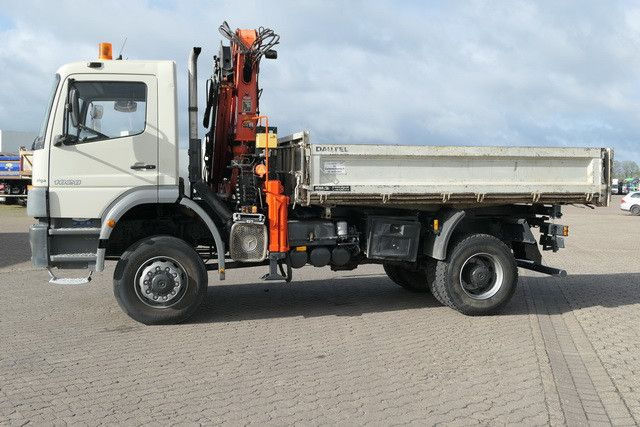 Mercedes-Benz 1828 Atego 4x4, Atlas AK 105.1, Funk, Hydr., AHK - Camión volquete, Camión grúa: foto 5 Mercedes-Benz 1828 Atego 4x4, Atlas AK 105.1, Funk, Hydr., AHK - Camión volquete, Camión grúa: foto 5