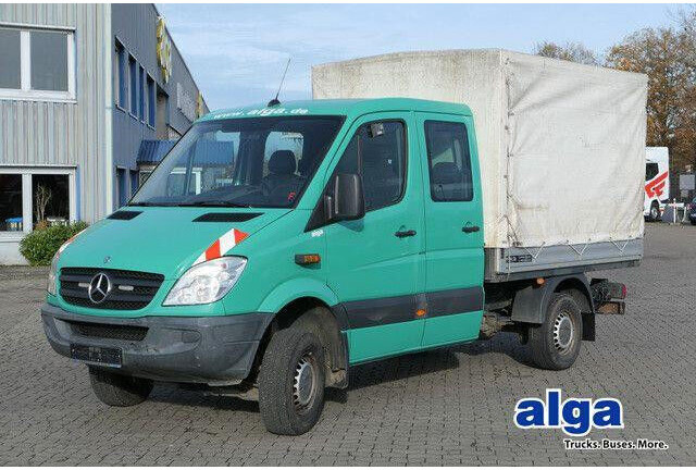 Mercedes-Benz 300-serie 313 CDI DOKA Sprinter 4x4, Allrad, AHK, 6 Sitze - Caja abierta furgoneta, Furgoneta combi: foto 1 Mercedes-Benz 300-serie 313 CDI DOKA Sprinter 4x4, Allrad, AHK, 6 Sitze - Caja abierta furgoneta, Furgoneta combi: foto 1