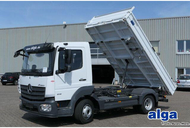 Mercedes-Benz 818 K Atego 4x2, Meiller, 19tkm, 2x AHK, Klima - Camión volquete: foto 1 Mercedes-Benz 818 K Atego 4x2, Meiller, 19tkm, 2x AHK, Klima - Camión volquete: foto 1