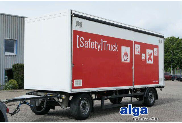 Wullhorst PRA, seitlich zum Öffnen, Luftfederung - Remolque caja cerrada: foto 1 Wullhorst PRA, seitlich zum Öffnen, Luftfederung - Remolque caja cerrada: foto 1