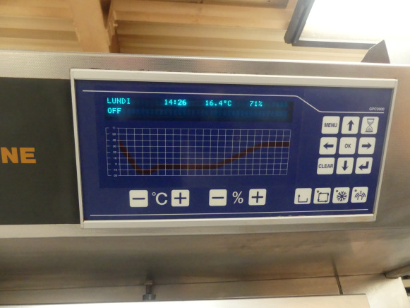 Armoire à fermentation contrôlée Hein Topline - Maquinaria de panadería: foto 4 Armoire à fermentation contrôlée Hein Topline - Maquinaria de panadería: foto 4