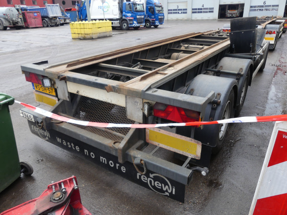 REF:WS-SH-57 - Remorque porte container GS Meppel ALC-2700N - Remolque portacontenedore/ Intercambiable: foto 3 REF:WS-SH-57 - Remorque porte container GS Meppel ALC-2700N - Remolque portacontenedore/ Intercambiable: foto 3