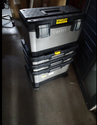 Servante d'atelier sur roulettes STANLEY FATMAX MP 4 pièces - Equipo de almacén: foto 2 Servante d'atelier sur roulettes STANLEY FATMAX MP 4 pièces - Equipo de almacén: foto 2