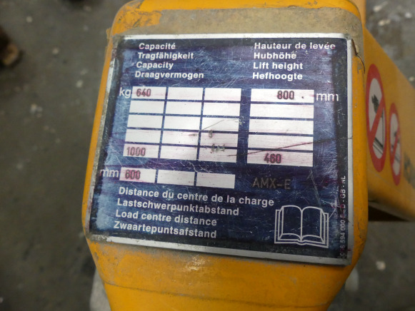 Transpalette électrique + transpalette manuel - Transpaleta: foto 4 Transpalette électrique + transpalette manuel - Transpaleta: foto 4