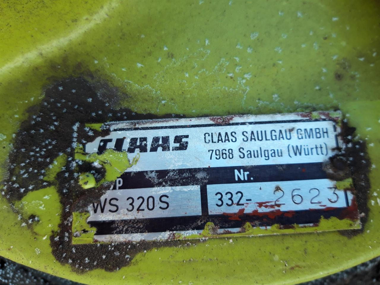 CLAAS WS 320 S - Henificadora: foto 3 CLAAS WS 320 S - Henificadora: foto 3