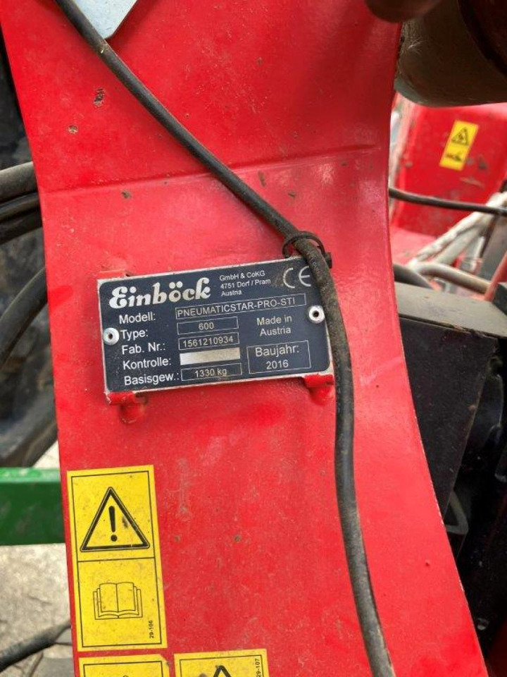 Grada de púas Einböck Pneumaticstar-Pro-ST: foto 7