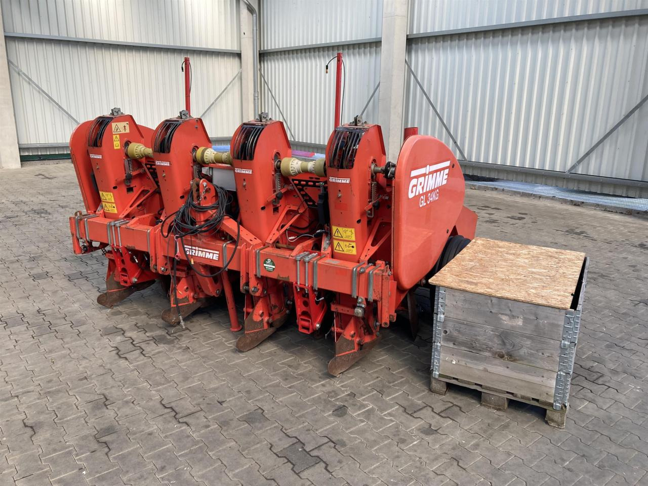 Grimme GL 34 KG - Arrancadora de patatas: foto 2 Grimme GL 34 KG - Arrancadora de patatas: foto 2