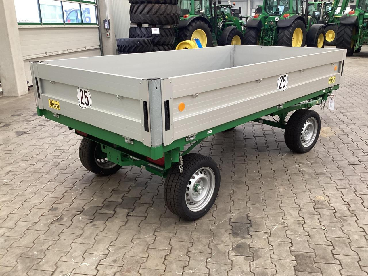 Heba Fahrzeugbau 2517/3SK-2 - Remolque volquete: foto 3 Heba Fahrzeugbau 2517/3SK-2 - Remolque volquete: foto 3