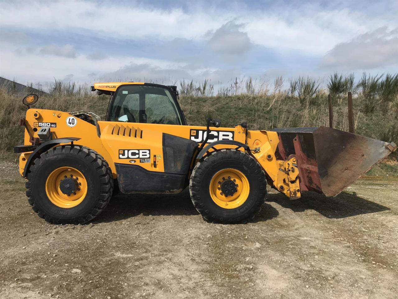 JCB 560-80 Agri Plus - Manipulador telescópico: foto 3 JCB 560-80 Agri Plus - Manipulador telescópico: foto 3