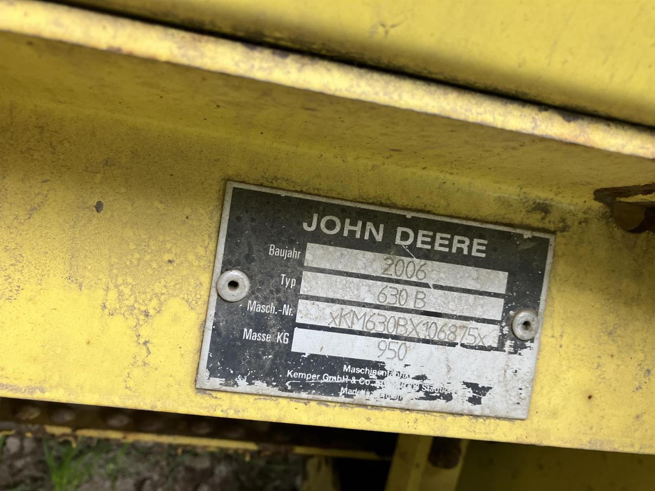 John Deere 7380 - Cosechadora de forraje: foto 5 John Deere 7380 - Cosechadora de forraje: foto 5
