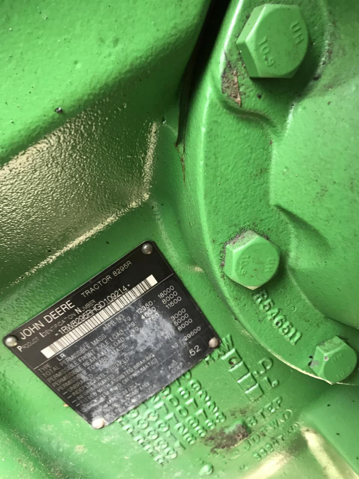 Tractor John Deere 8295R: foto 10