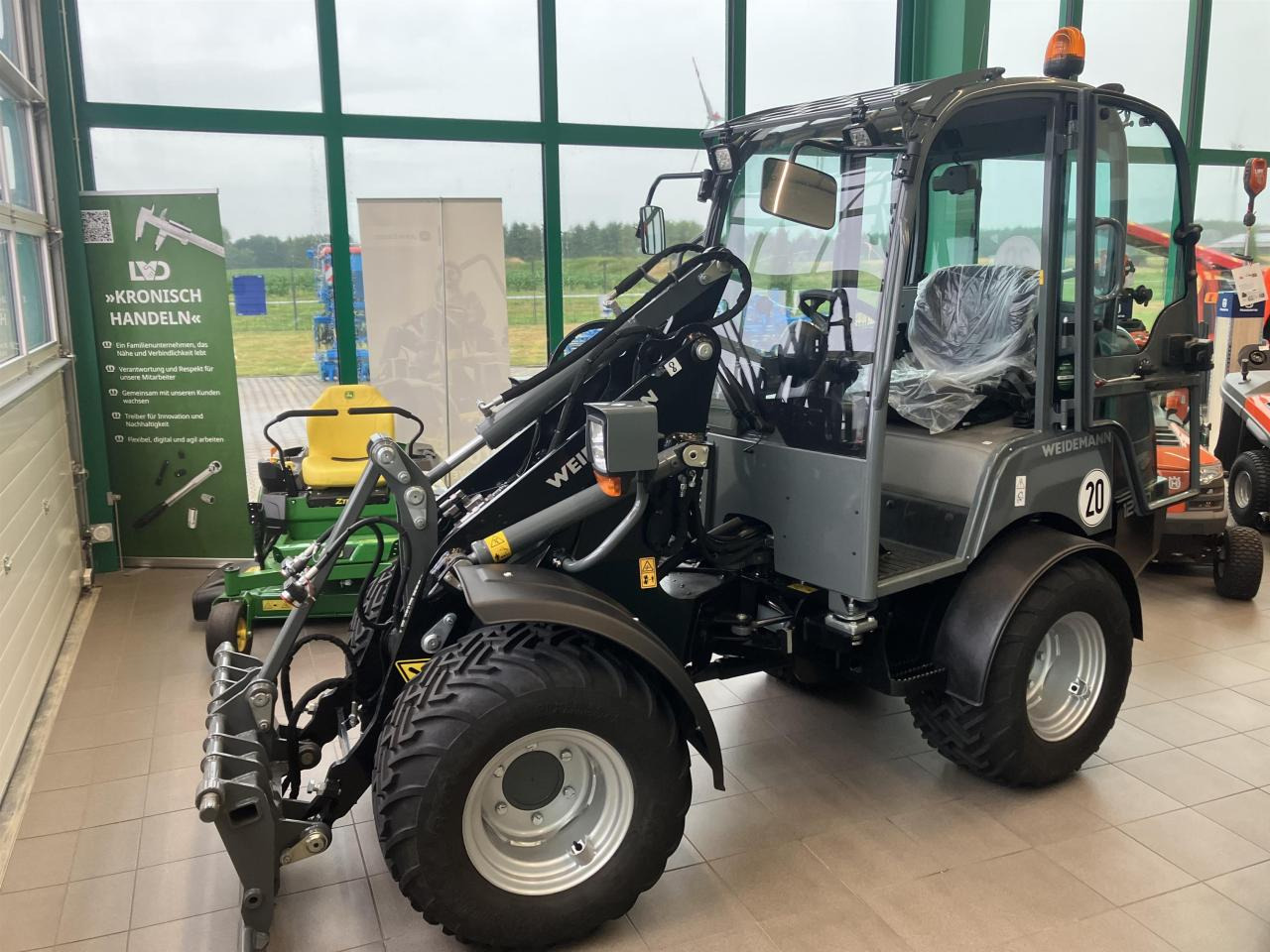 Weidemann 1280 - Cargadora de ruedas: foto 1 Weidemann 1280 - Cargadora de ruedas: foto 1