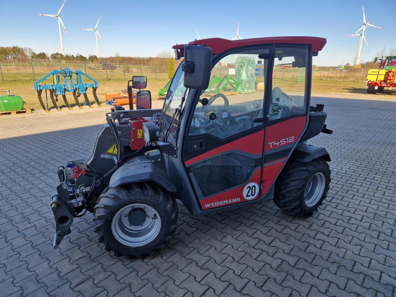 Weidemann T4512 - Manipulador telescópico: foto 4 Weidemann T4512 - Manipulador telescópico: foto 4
