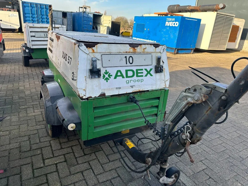 Atlas-Copco XAS 57 DD Deutz 3 m3 / min 23 kW 7 Bar Mobiele Diesel Compressor op aanhanger - Compresor de aire: foto 5 Atlas-Copco XAS 57 DD Deutz 3 m3 / min 23 kW 7 Bar Mobiele Diesel Compressor op aanhanger - Compresor de aire: foto 5