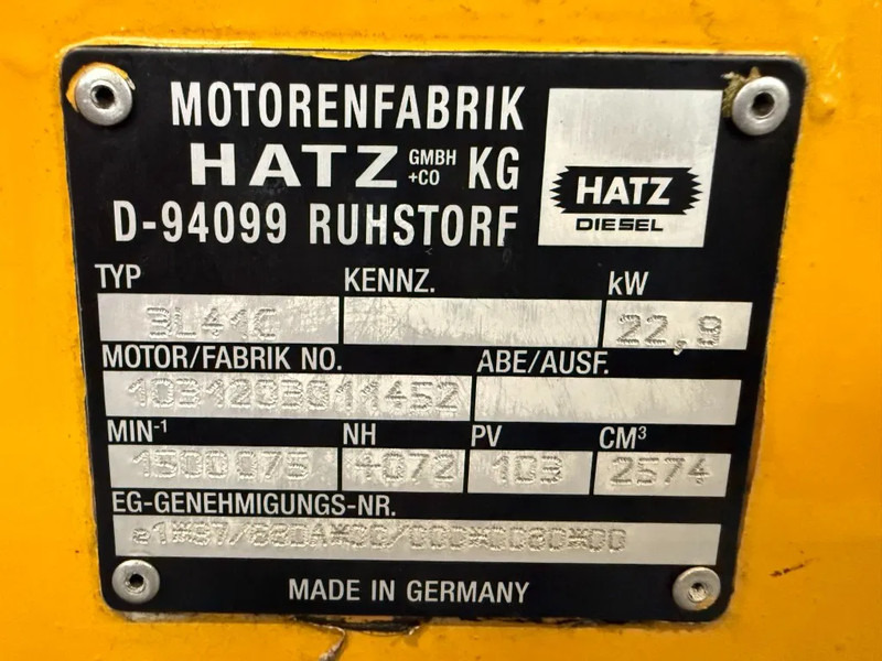 Hatz 3L41C Stamford 25 kVA Silentpack generatorset - Generador industriale: foto 3 Hatz 3L41C Stamford 25 kVA Silentpack generatorset - Generador industriale: foto 3