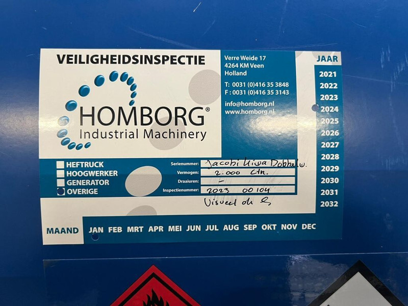 Jacobi 2000 Liter Dubbelwandige Dieseltank Kiwa - Tanque de almacenamiento: foto 5 Jacobi 2000 Liter Dubbelwandige Dieseltank Kiwa - Tanque de almacenamiento: foto 5