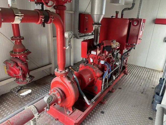 John Deere 4045 DF 120 Fire Pump Diesel Waterpompset Sprinkler installatie 94 m3 / h as New ! - Bomba de agua: foto 1 John Deere 4045 DF 120 Fire Pump Diesel Waterpompset Sprinkler installatie 94 m3 / h as New ! - Bomba de agua: foto 1
