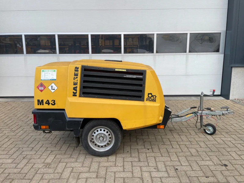 Kaeser M43 Kubota 4,3 m3 / min 7 Bar 30 kW Mobielel Compressor - Compresor de aire: foto 1 Kaeser M43 Kubota 4,3 m3 / min 7 Bar 30 kW Mobielel Compressor - Compresor de aire: foto 1