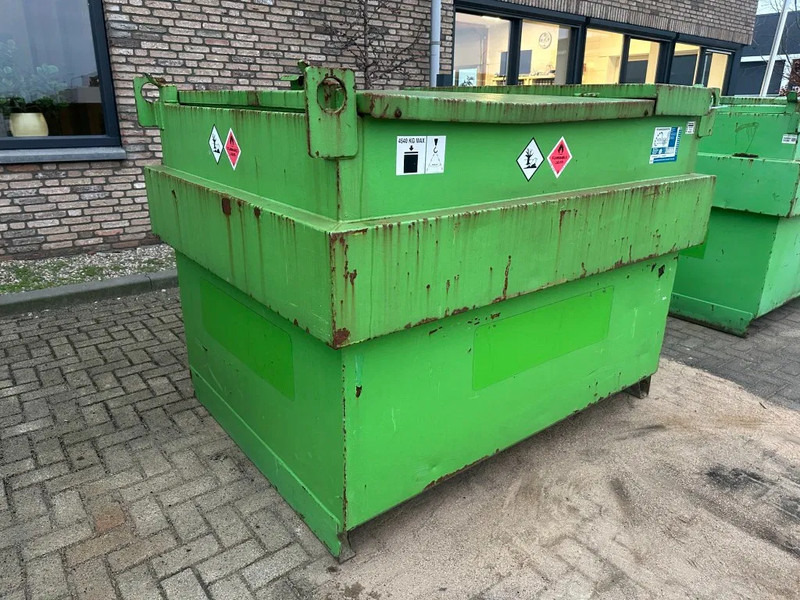 Kiwa IBC Steenbergen 2000 liter Dieseltank met handpomp Milieutank - Tanque de almacenamiento: foto 5 Kiwa IBC Steenbergen 2000 liter Dieseltank met handpomp Milieutank - Tanque de almacenamiento: foto 5