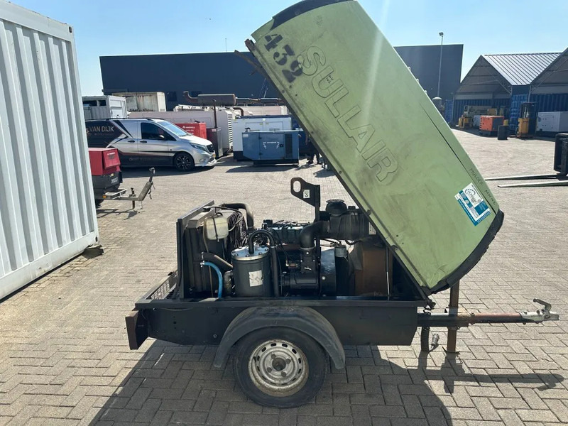 Kubota V2203 Sullair K65 Mobiele Diesel Compressor 3.7 m3 / min 30 kW 7 Bar - Compresor de aire: foto 3 Kubota V2203 Sullair K65 Mobiele Diesel Compressor 3.7 m3 / min 30 kW 7 Bar - Compresor de aire: foto 3