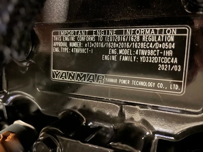 Generador industriale nuevo Yanmar 4TNV98CT-IHR Himoinsa HYW 45 Stage 5 45 kVA generatorset New !: foto 9