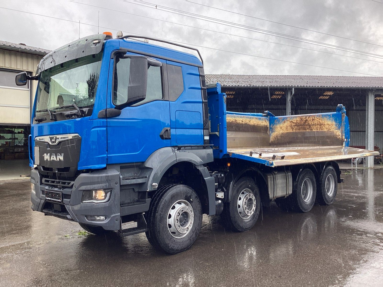 MAN TGS 35.510 BB 8x4 Meiller Kipper Bordmatik AHK - Camión volquete: foto 1 MAN TGS 35.510 BB 8x4 Meiller Kipper Bordmatik AHK - Camión volquete: foto 1