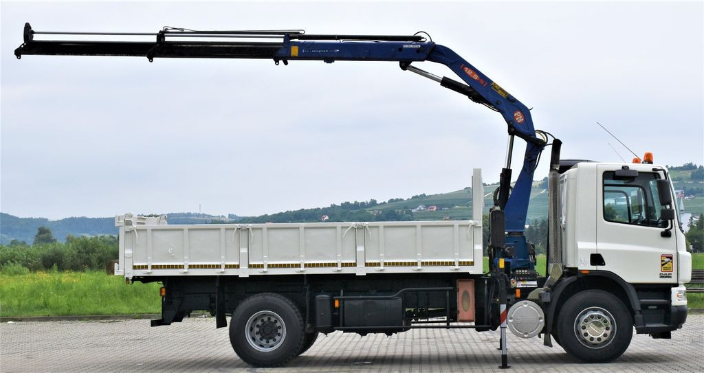 DAF CF 75.310 *Kipper 5,10 m + KRAN *TOPZUSTAND - Camión volquete, Camión grúa: foto 5 DAF CF 75.310 *Kipper 5,10 m + KRAN *TOPZUSTAND - Camión volquete, Camión grúa: foto 5