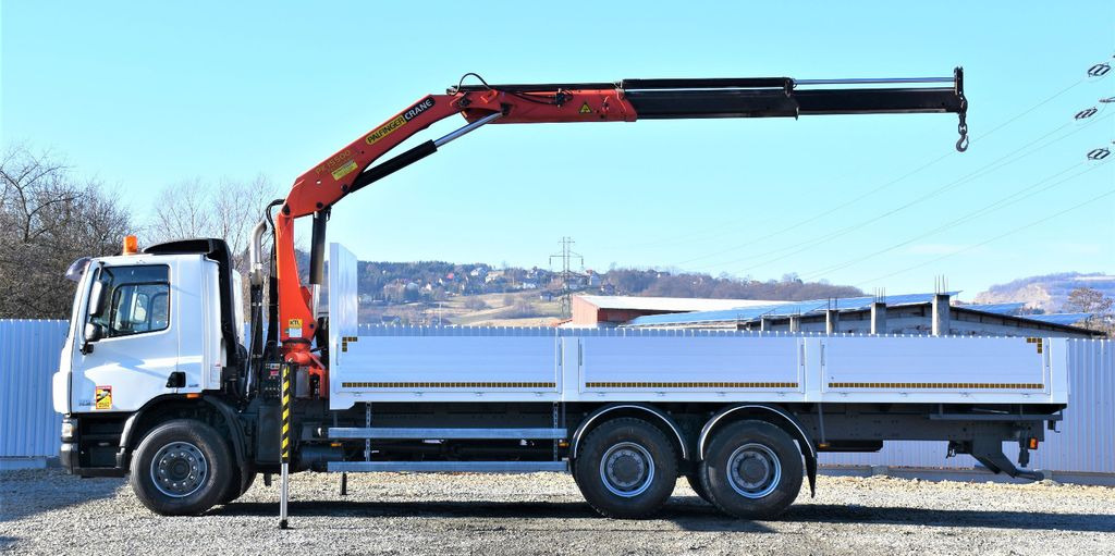 DAF CF 75.360 Pritsche 7,95 m + KRAN / FUNK * 6x4 DAF CF 75.360 Pritsche 7,95 m + KRAN / FUNK * 6x4 - Camión grúa, Camión caja abierta: foto 5 DAF CF 75.360 Pritsche 7,95 m + KRAN / FUNK * 6x4 DAF CF 75.360 Pritsche 7,95 m + KRAN / FUNK * 6x4 - Camión grúa, Camión caja abierta: foto 5