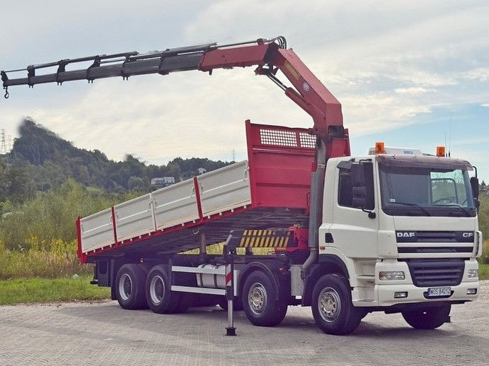 DAF CF 85.380 * HMF 2823 K6 (B3) + FUNK * 8x4 * TOP - Camión grúa: foto 2 DAF CF 85.380 * HMF 2823 K6 (B3) + FUNK * 8x4 * TOP - Camión grúa: foto 2