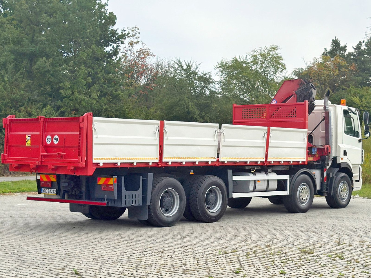 Leasing de  DAF CF 85.380 * HMF 2823 K6 (B3) + FUNK * 8x4 * TOP DAF CF 85.380 * HMF 2823 K6 (B3) + FUNK * 8x4 * TOP: foto 6