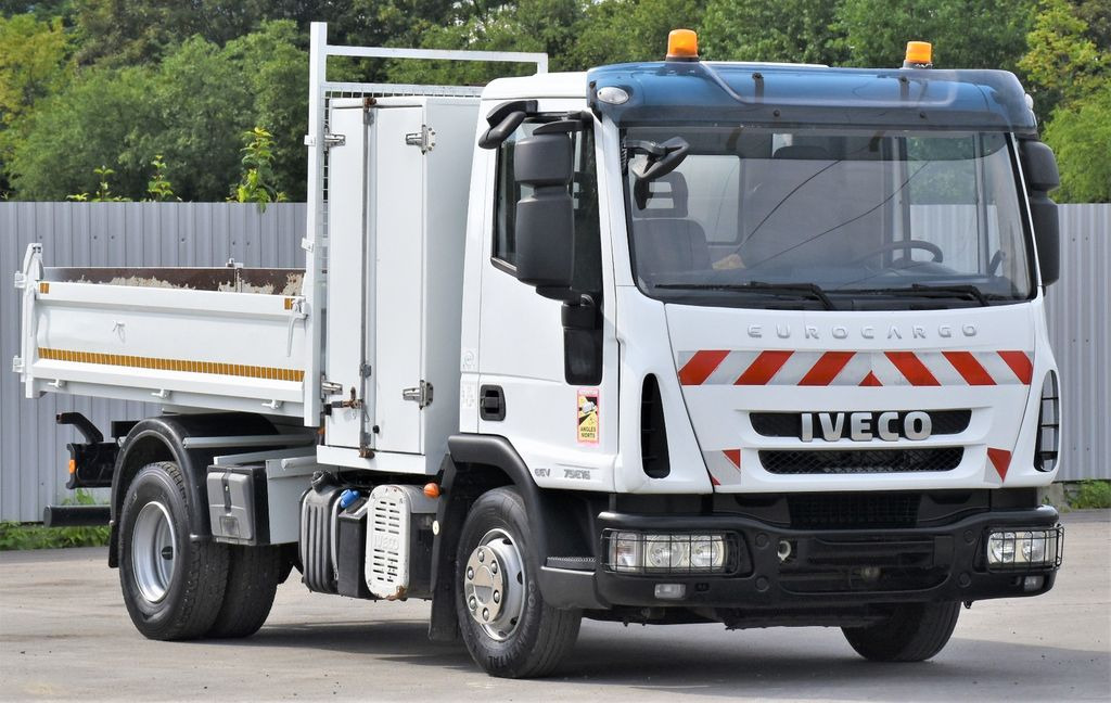 Iveco EUROCARGO 75E16* KIPPER 3,10m* KRAN - Camión volquete: foto 4 Iveco EUROCARGO 75E16* KIPPER 3,10m* KRAN - Camión volquete: foto 4