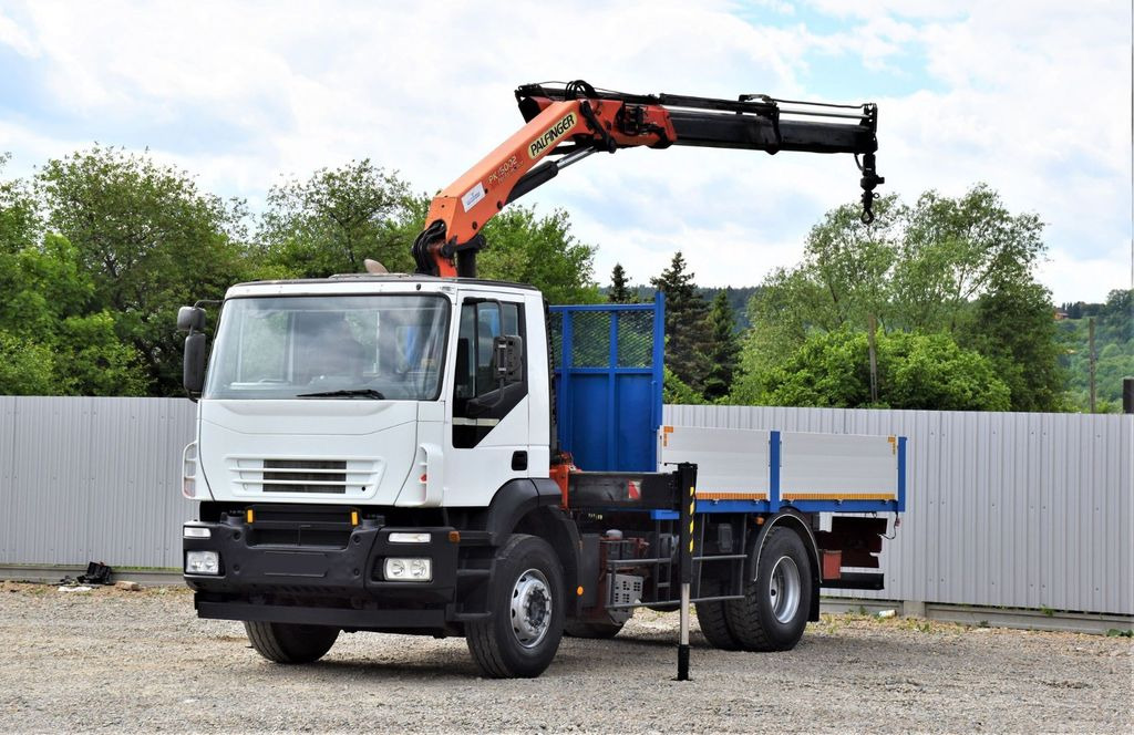 Iveco Eurocargo 180E28 *Pritsche 4,80m + KRAN - Camión grúa: foto 2 Iveco Eurocargo 180E28 *Pritsche 4,80m + KRAN - Camión grúa: foto 2