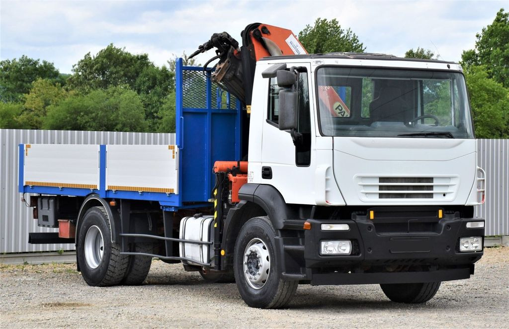 Iveco Eurocargo 180E28 *Pritsche 4,80m + KRAN - Camión grúa: foto 3 Iveco Eurocargo 180E28 *Pritsche 4,80m + KRAN - Camión grúa: foto 3