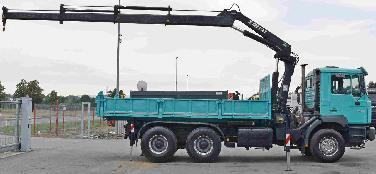 MAN 27-314 * HIAB 220 C - 3 + FUNK * 6x4 - Camión volquete, Camión grúa: foto 5 MAN 27-314 * HIAB 220 C - 3 + FUNK * 6x4 - Camión volquete, Camión grúa: foto 5