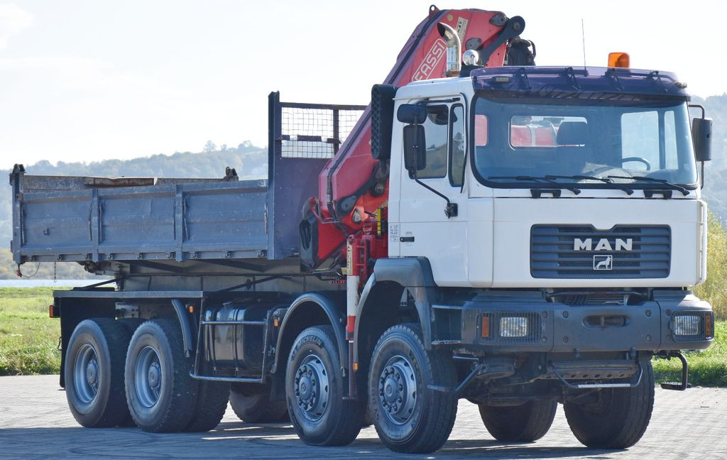 MAN 41.460 * KRAN * 8x8 ! TOPZUSTAND MAN 41.460 * KRAN * 8x8 ! TOPZUSTAND - Camión grúa, Camión volquete: foto 4 MAN 41.460 * KRAN * 8x8 ! TOPZUSTAND MAN 41.460 * KRAN * 8x8 ! TOPZUSTAND - Camión grúa, Camión volquete: foto 4