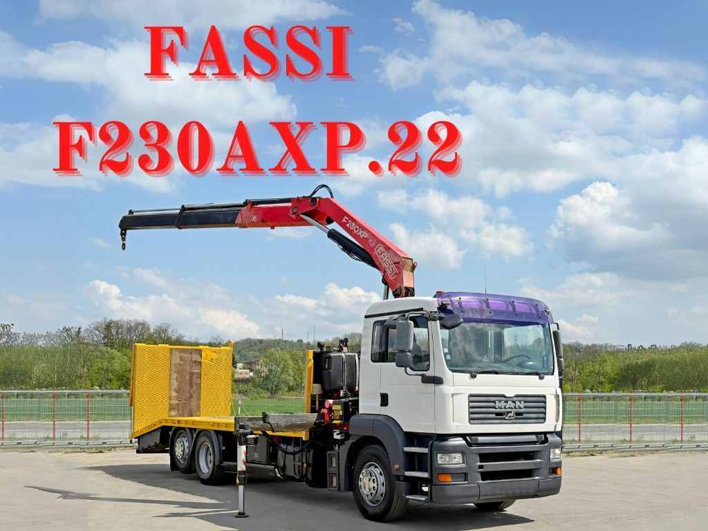 MAN TGA 26.360 * FASSI F230 AXP.22 + FUNK* TOP - Grua de remolque autos: foto 1 MAN TGA 26.360 * FASSI F230 AXP.22 + FUNK* TOP - Grua de remolque autos: foto 1