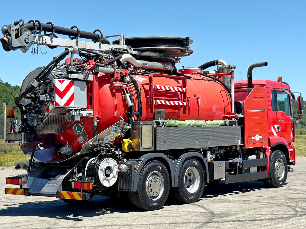 Limpieza de alcantarillado MAN TGA 26.360 * Saug und Spülwagen/CAPPELLOTTO+FUNK: foto 6