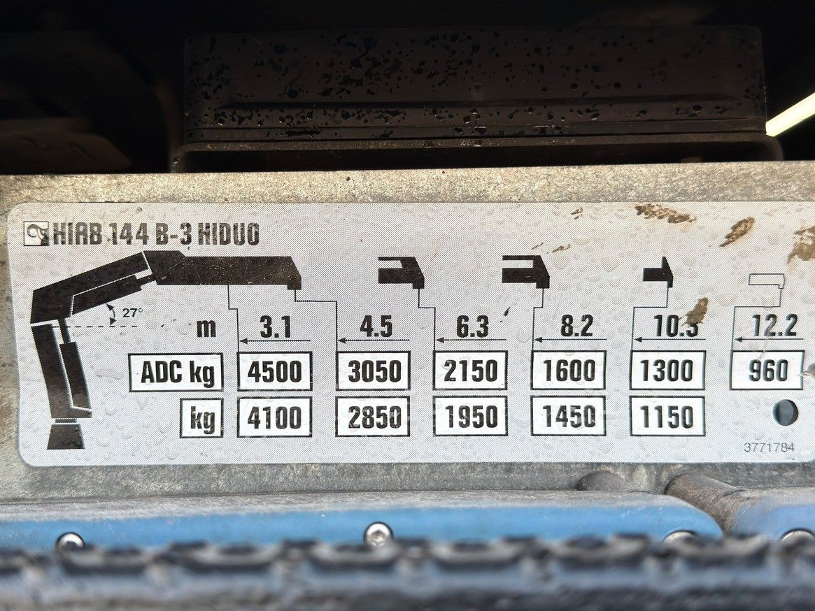 Camión volquete, Camión grúa MAN TGS 26.400 * HIAB 144 B - 3 HIDUO + FUNK * 6x4: foto 9