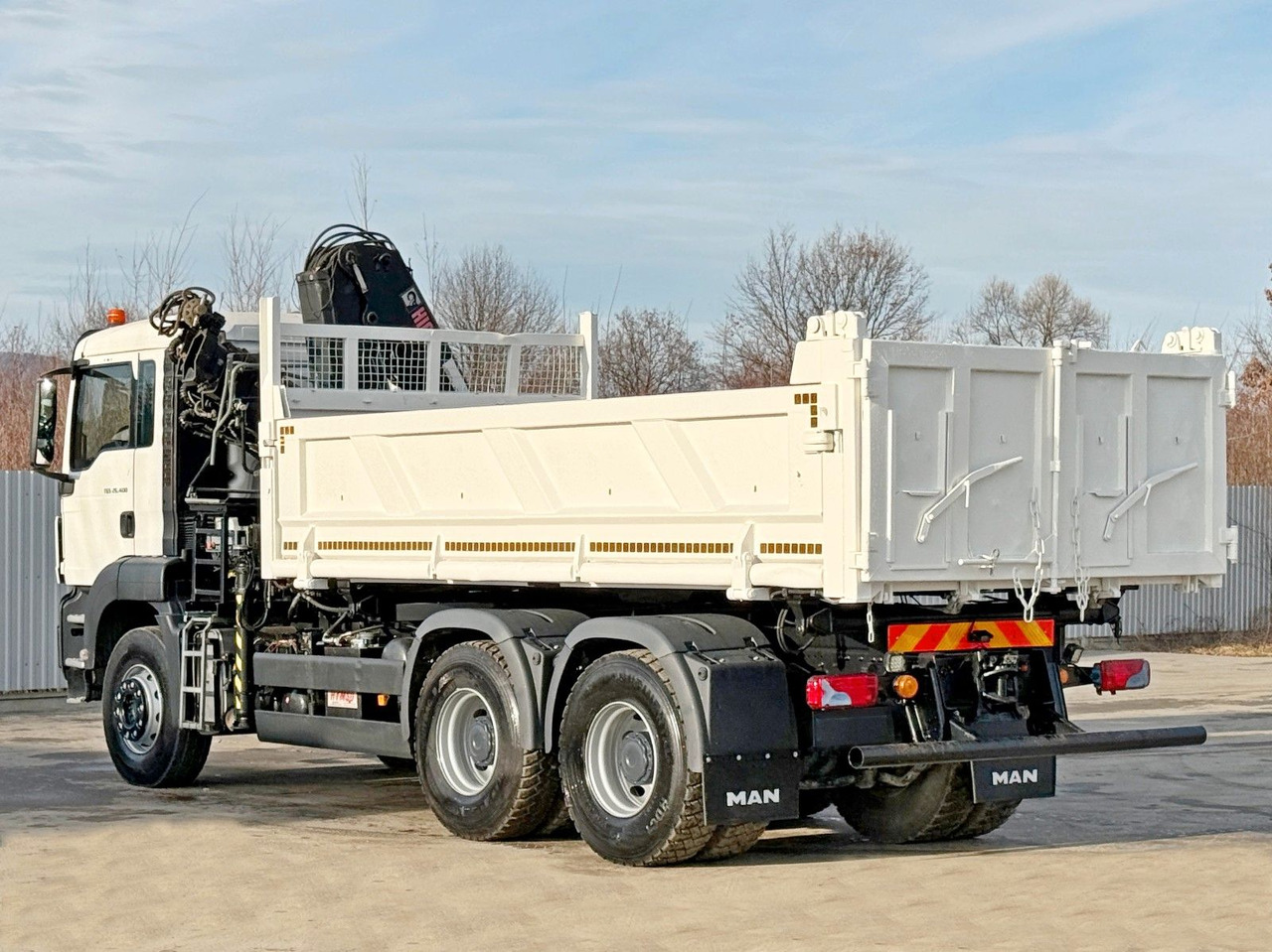Camión volquete, Camión grúa MAN TGS 26.400 * HIAB 144 B - 3 HIDUO + FUNK * 6x4: foto 7
