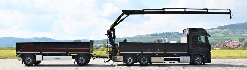 Mercedes-Benz ACTROS 2542 + PK18002-EH C/FUNK + Anhänger! Mercedes-Benz ACTROS 2542 + PK18002-EH C/FUNK + Anhänger! - Camión grúa, Camión caja abierta: foto 5 Mercedes-Benz ACTROS 2542 + PK18002-EH C/FUNK + Anhänger! Mercedes-Benz ACTROS 2542 + PK18002-EH C/FUNK + Anhänger! - Camión grúa, Camión caja abierta: foto 5