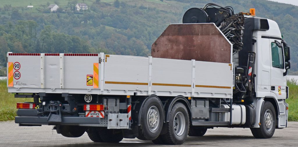 Camión grúa, Camión caja abierta Mercedes-Benz ACTROS 2544 * HIAB 377 E - 8 HIPRO + FUNK* TOP Mercedes-Benz ACTROS 2544 * HIAB 377 E - 8 HIPRO + FUNK* TOP: foto 7