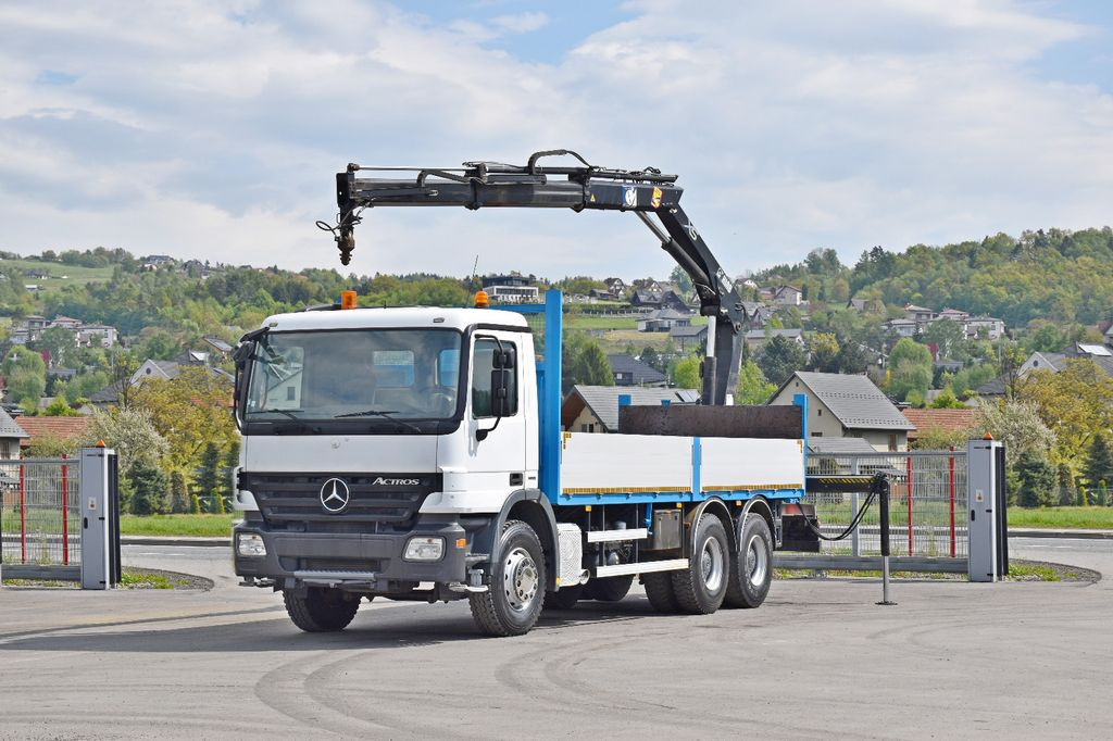 Mercedes-Benz ACTROS 2632 * HIAB 144BS-2HIDUO+FUNK / 6x4 - Camión grúa: foto 2 Mercedes-Benz ACTROS 2632 * HIAB 144BS-2HIDUO+FUNK / 6x4 - Camión grúa: foto 2