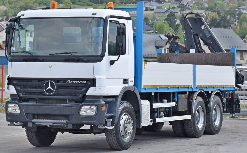 Mercedes-Benz ACTROS 2632 * HIAB 144BS-2HIDUO+FUNK / 6x4 - Camión grúa: foto 4 Mercedes-Benz ACTROS 2632 * HIAB 144BS-2HIDUO+FUNK / 6x4 - Camión grúa: foto 4