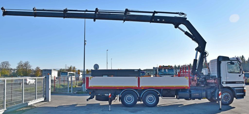Leasing de Mercedes-Benz ACTROS 2635 Pritsche 6,40m + HIAB 400 E-5 + FUNK  Mercedes-Benz ACTROS 2635 Pritsche 6,40m + HIAB 400 E-5 + FUNK: foto 6