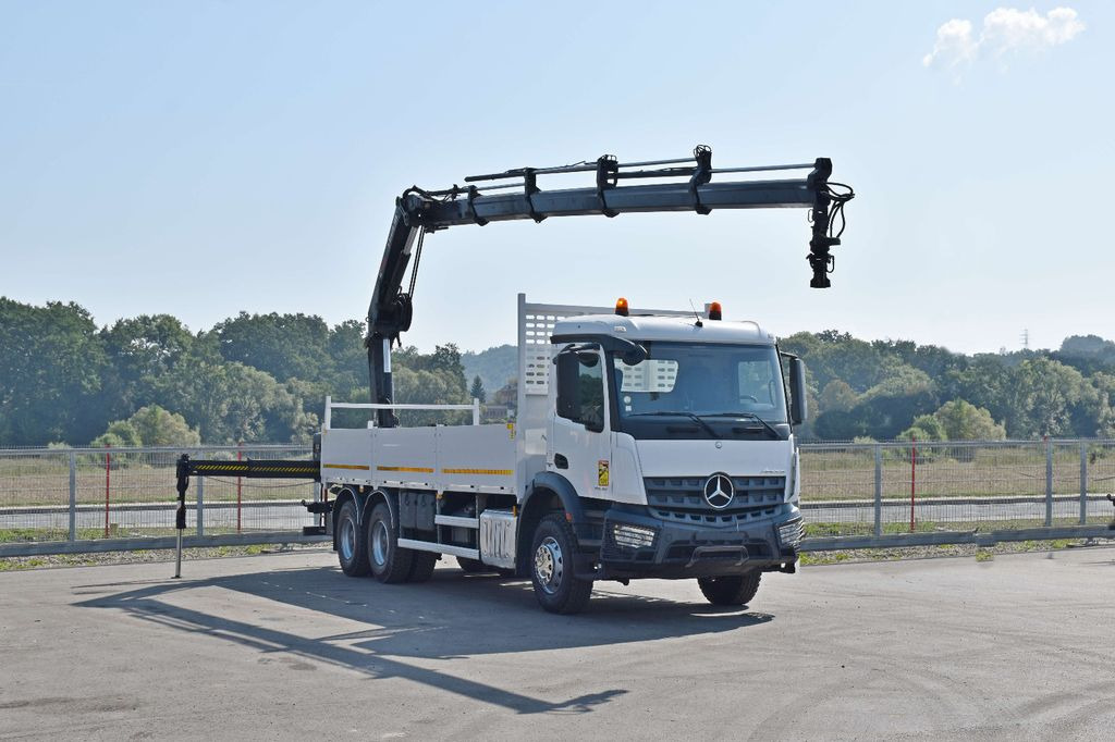 Mercedes-Benz ACTROS 2636 *HIAB X-HIDUO 188 ES-4/FUNK + * 6x4 - Camión grúa, Camión caja abierta: foto 2 Mercedes-Benz ACTROS 2636 *HIAB X-HIDUO 188 ES-4/FUNK + * 6x4 - Camión grúa, Camión caja abierta: foto 2