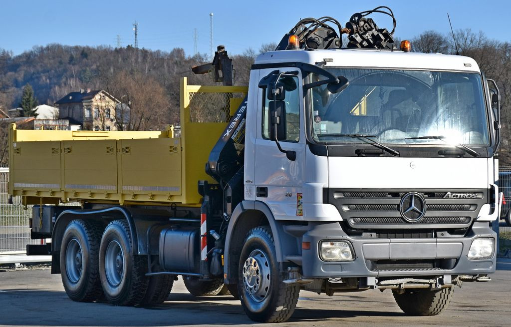 Mercedes-Benz ACTROS 2636 * TEREX 165.2E - A4 + FUNK/6x4 - Camión grúa, Camión volquete: foto 3 Mercedes-Benz ACTROS 2636 * TEREX 165.2E - A4 + FUNK/6x4 - Camión grúa, Camión volquete: foto 3