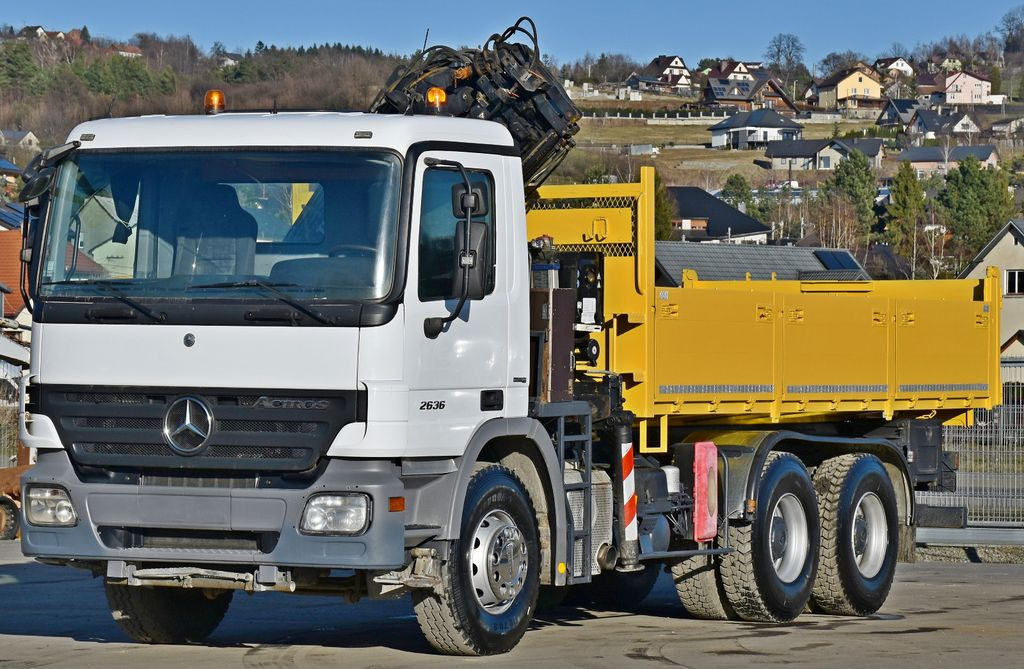 Mercedes-Benz ACTROS 2636 * TEREX 165.2E - A4 + FUNK/6x4 - Camión grúa, Camión volquete: foto 4 Mercedes-Benz ACTROS 2636 * TEREX 165.2E - A4 + FUNK/6x4 - Camión grúa, Camión volquete: foto 4