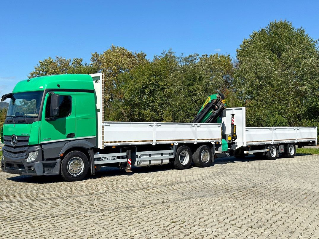 Mercedes-Benz ACTROS 2654* PK 34002 - SH C/FUNK+Anhänger* TOP - Camión grúa: foto 4 Mercedes-Benz ACTROS 2654* PK 34002 - SH C/FUNK+Anhänger* TOP - Camión grúa: foto 4