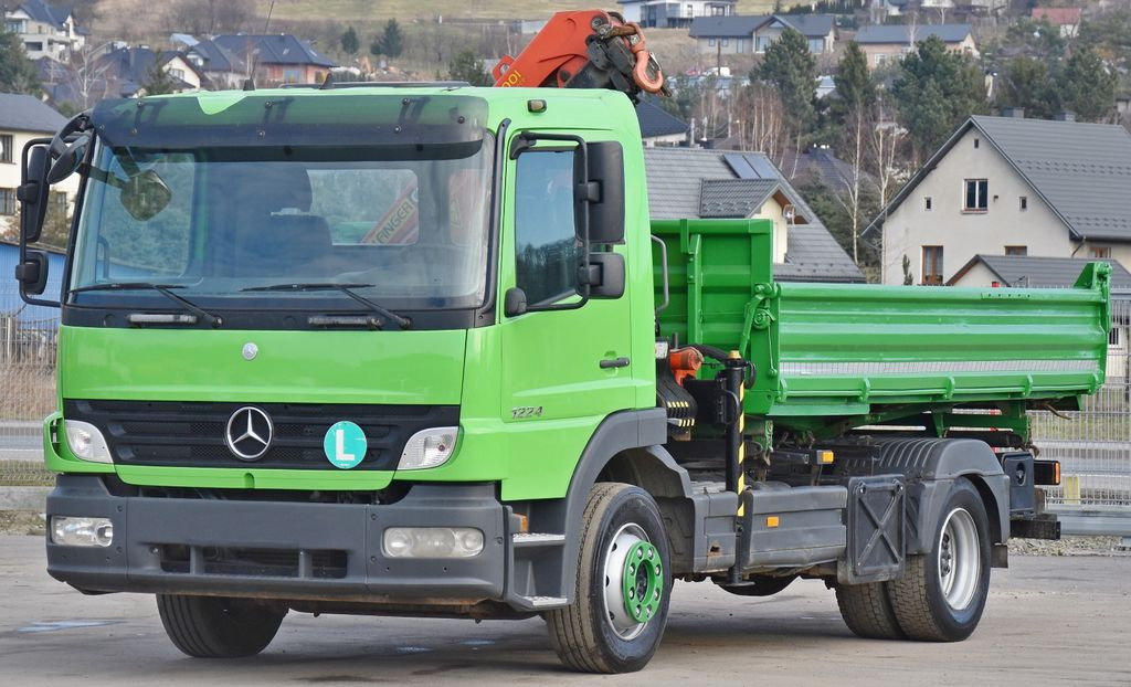 Mercedes-Benz ATEGO 1224 Kipper 4,00m* KRAN * TOPZUSTAND - Camión grúa, Camión volquete: foto 5 Mercedes-Benz ATEGO 1224 Kipper 4,00m* KRAN * TOPZUSTAND - Camión grúa, Camión volquete: foto 5